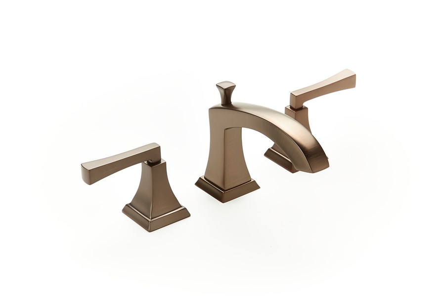 Leyden Widespread Basin Bathroom Faucet with Lever Handles Luxury
